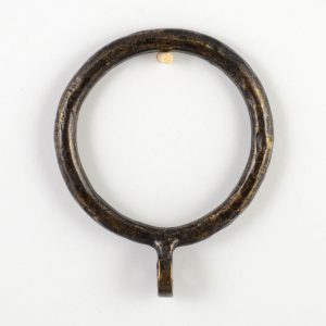 Big Round Hammered Curtain Ring