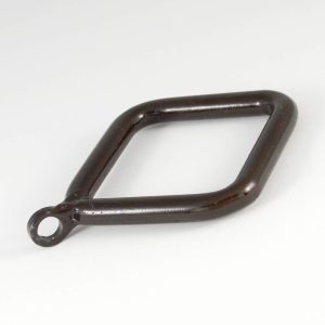 Square / Diamond Curtain Ring (small for round rod)
